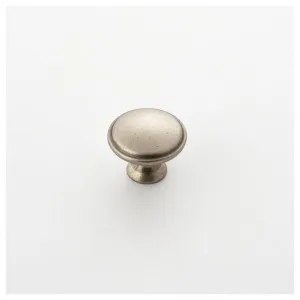 Century 30mm Round Knob, Pewter by Castella, a Cabinet Hardware for sale on Style Sourcebook