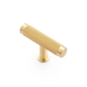 Grove 50mm T-Bar Handle, Satin Brass by Castella, a Cabinet Hardware for sale on Style Sourcebook
