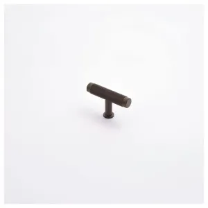 Grove 50mm T-Bar Handle, Bronze by Castella, a Cabinet Hardware for sale on Style Sourcebook