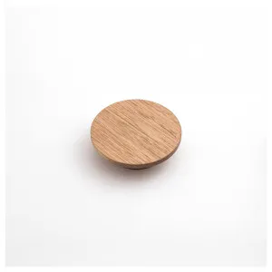 Tullah 90mm Circle Hydrowood Handle, Tasmanian Oak by Castella, a Cabinet Hardware for sale on Style Sourcebook