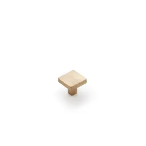 Cast 25mm Flat Square Knob, Light Bronze by Castella, a Cabinet Hardware for sale on Style Sourcebook