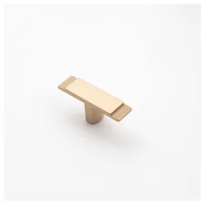 Monaco 60mm T-Bar Handle, Matt Gold by Castella, a Cabinet Hardware for sale on Style Sourcebook