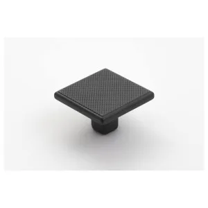 Monaco 35mm Square Knob, Matt Black by Castella, a Cabinet Hardware for sale on Style Sourcebook
