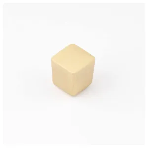 Dune 25mm Square Knob, Brushed Gold by Castella, a Cabinet Hardware for sale on Style Sourcebook