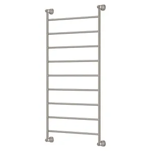 Lillian 600x1200mm Heated Towel Rail, Brushed Nickel by Fienza, a Towel Rails for sale on Style Sourcebook