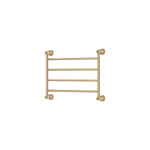 Lillian 600x450mm Heated Towel Rail, Urban Brass by Fienza, a Towel Rails for sale on Style Sourcebook