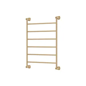 Lillian 600x800mm Heated Towel Rail, Urban Brass by Fienza, a Towel Rails for sale on Style Sourcebook