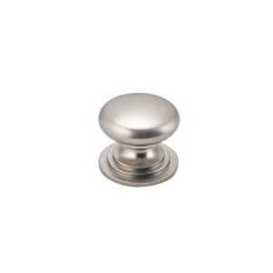 Sarlat Cupboard Knob Satin Nickel P27Xd32Mm by Iver, a Cabinet Hardware for sale on Style Sourcebook