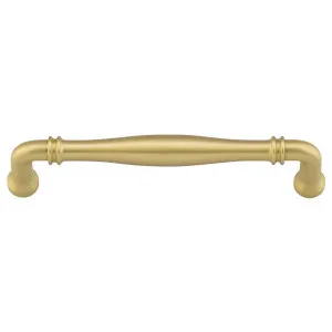 Sarlat Cabinet Pull CTC160mm Brushed Gold PVD by Iver, a Cabinet Hardware for sale on Style Sourcebook
