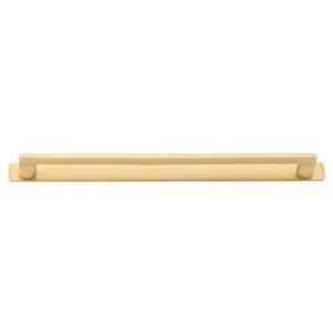 Baltimore Cabinet Pull with Backplate CTC320mm Brushed Brass by Iver, a Cabinet Hardware for sale on Style Sourcebook