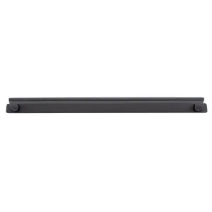 Baltimore Cabinet Pull with Backplate CTC450mm Matt Black by Iver, a Cabinet Hardware for sale on Style Sourcebook