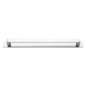 Osaka Cabinet Pull with Backplate CTC256mm Brushed Chrome by Iver, a Cabinet Hardware for sale on Style Sourcebook