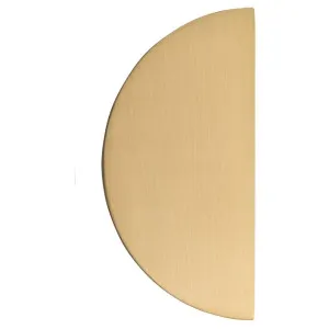 Osaka Cupboard Half Moon Pull Brushed Brass by Iver, a Cabinet Hardware for sale on Style Sourcebook
