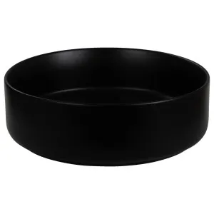 Angelo Round 36cm Basin, Matte Black by Schots, a Basins for sale on Style Sourcebook