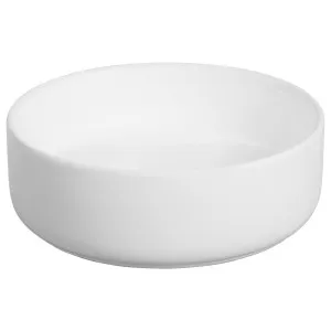 Basin Angelo Round 36cm Ceramic Matte White by Schots, a Basins for sale on Style Sourcebook