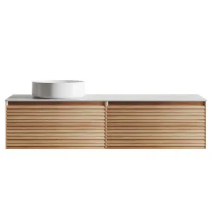 Donna 150 Single Wall Hung Vanity, Light Ash by Schots, a Vanities for sale on Style Sourcebook