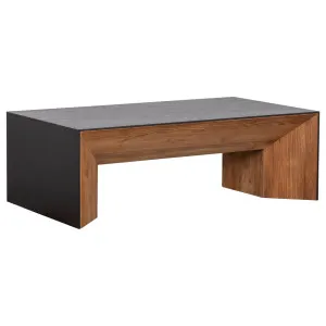 Crestbank 137cm Reclaimed Pine Coffee Table, Black by Schots, a Coffee Table for sale on Style Sourcebook
