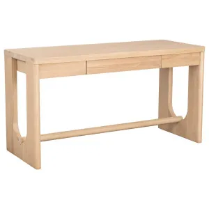 Shenali 140cm Oak Console Desk, Natural by Schots, a Sideboards, Buffets & Trolleys for sale on Style Sourcebook