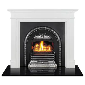 Alston Mantel, White by Schots, a Fireplaces & Accessories for sale on Style Sourcebook