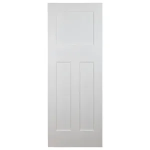 Edwardian Internal 3 Panel 77cm Door, MDF White by Schots, a Internal Doors for sale on Style Sourcebook