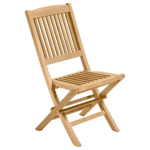 Java Asi Teak Folding Chair, Natural by Schots, a Dining Chairs for sale on Style Sourcebook