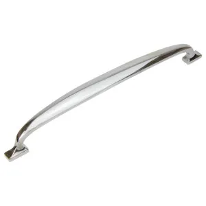 Buckingham 8 Inch Cupboard Handle, Chrome by Schots, a Cabinet Hardware for sale on Style Sourcebook