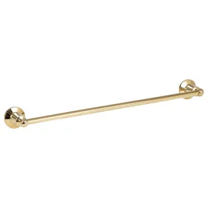 Noosa Single Towel Rail 600mm Gold PV by Schots, a Towel Rails for sale on Style Sourcebook