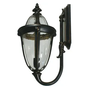 Mayfair Outdoor Wall Light, Antique Bronze by Lighting Inspirations, a Lamps for sale on Style Sourcebook