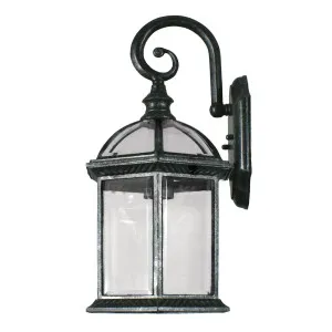 Station Outdoor Wall Light, Antique Black by Lighting Inspirations, a Lamps for sale on Style Sourcebook