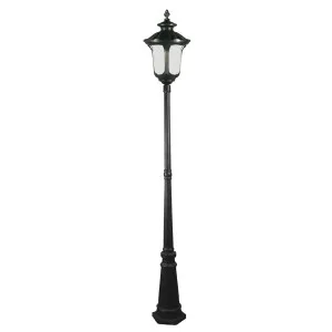 Waterford Large Standard Outdoor Garden Post Light, Antique Black by Lighting Inspirations, a Lamps for sale on Style Sourcebook