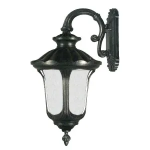 Waterford Small Outdoor Wall Light, Antique Black by Lighting Inspirations, a Lamps for sale on Style Sourcebook