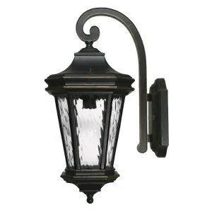 Tilburn Large Outdoor Wall Light, Antique Bronze by Lighting Inspirations, a Lamps for sale on Style Sourcebook