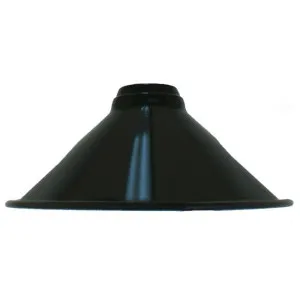 Edwardian 250mm Metal Shade 29mm Hole, Black by Lighting Inspirations, a Lamp Shades for sale on Style Sourcebook