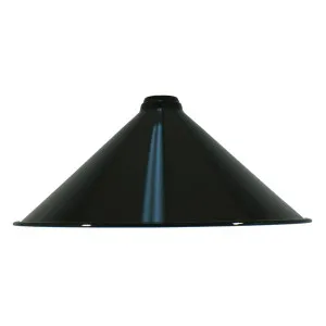 Edwardian 390mm Metal Shade 29mm Hole, Black by Lighting Inspirations, a Lamp Shades for sale on Style Sourcebook