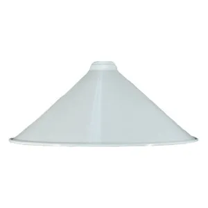 Edwardian 390mm Metal Shade 29mm Hole, White by Lighting Inspirations, a Lamp Shades for sale on Style Sourcebook