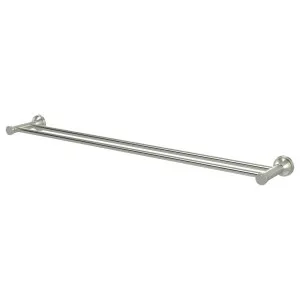 Harrington Double Towel Rail, Brushed Nickel by Meir, a Towel Rails for sale on Style Sourcebook