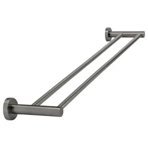 Round Double Towel Rail 600mm, Shadow by Meir, a Towel Rails for sale on Style Sourcebook