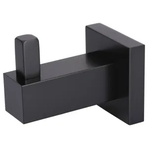 Square Robe Hook, Matte Black by Meir, a Towel Rails for sale on Style Sourcebook