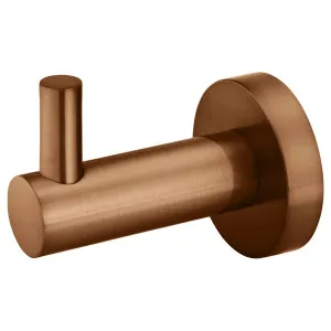 Round Robe Hook, Lustre Bronze by Meir, a Towel Rails for sale on Style Sourcebook