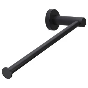 Round Guest Towel Rail, Matte Black by Meir, a Towel Rails for sale on Style Sourcebook