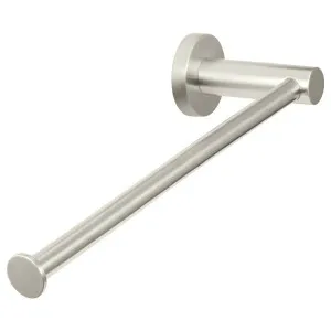 Round Guest Towel Rail, PVD Brushed Nickel by Meir, a Towel Rails for sale on Style Sourcebook