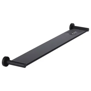 Round Bathroom Shelf, Matte Black by Meir, a Towel Rails for sale on Style Sourcebook