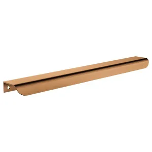 Oppen Edge-Pull 300mm Cabinet Handle, Lustre Bronze by Meir, a Cabinet Hardware for sale on Style Sourcebook