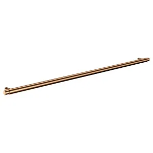 Oppen Round Pull 520mm Cabinet Handle (Brushed), Lustre Bronze by Meir, a Cabinet Hardware for sale on Style Sourcebook