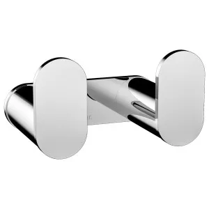 Curvae Double Robe Hook, Polished Chrome by Meir, a Towel Rails for sale on Style Sourcebook