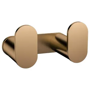 Curvae Double Robe Hook, Lustre Bronze by Meir, a Towel Rails for sale on Style Sourcebook