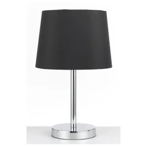Adam Table Lamp, Black & Chrome by Telbix, a Lamps for sale on Style Sourcebook