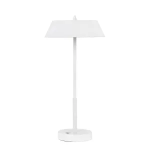 Allure 7W Led Table Lamp, Matte White & Silver by Telbix, a Lamps for sale on Style Sourcebook