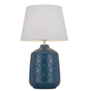 Baci Table Lamp, Blue by Telbix, a Lamps for sale on Style Sourcebook