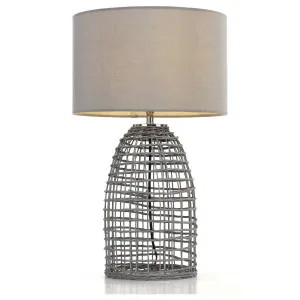 Bayz 40 Table Lamp, Grey by Telbix, a Lamps for sale on Style Sourcebook
